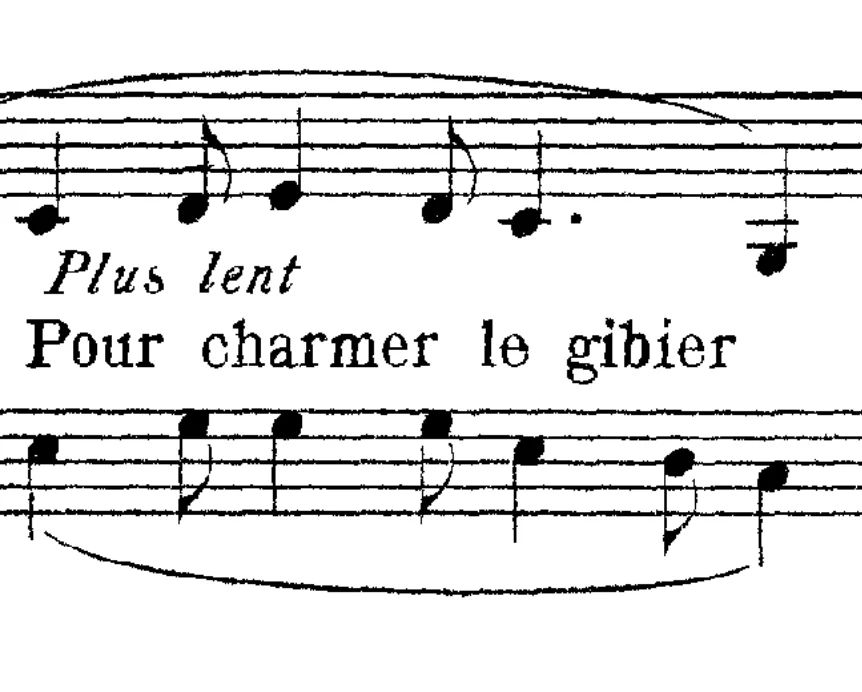 Slowly. To charm the prey.